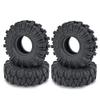 1/24th RC Car Tires Rubber Wheel Tyres 62mm for Axial SCX24 Deadbolt Gladiator Bronco (C Style) view 4