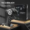 havcybin 2.4ghz RC Controller 4CH Remote and Receiver Digital Radio Transmitter for RC Car Boat Tank (Updated Version) view 2