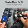 havcybin 2.4ghz RC Controller 4CH Remote and Receiver Digital Radio Transmitter for RC Car Boat Tank (Updated Version) view 4