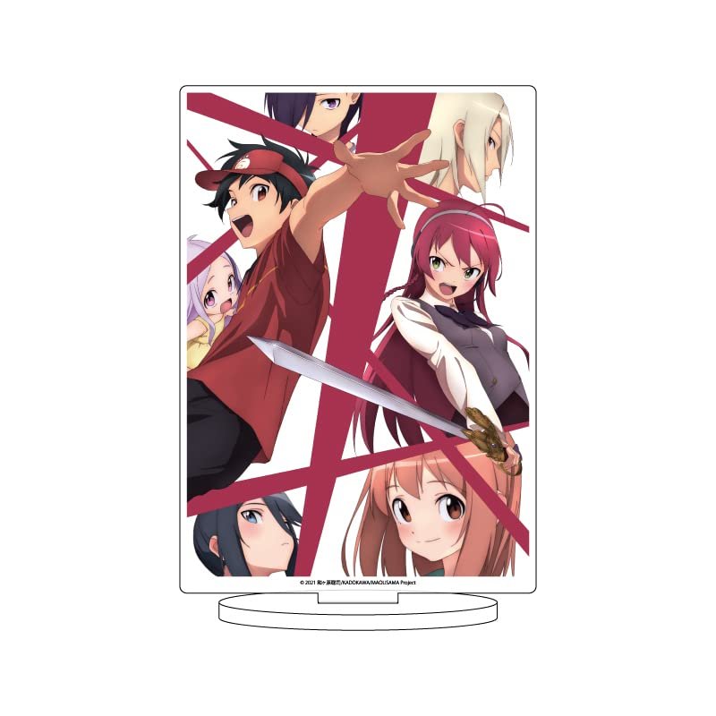 A3 Hataku Demon King Sama!! 01 Disar Visual Character Acrylic Figure