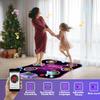Fuairmee Dance Mats for Kids Ages 4-8, Dance Mat with Bluetooth, Built-in Music, 3 Languages Melodies, 5 Modes, Electronic Dance Mats for Kids with Anti-Slip Mat, Dance Mats Birthday view 2