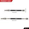 RCAWD for 1/10 ARRMA Outcast 4S V2 & Kraton 4S V2 CVD Driveshafts Upgrades (Only Fit V2), Axles Joint Shafts Aluminum Parts for #ARA311147#ARA4408V2#ARA4410V2 Black view 3