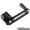 Hobbypark Brass Front Bumper Mount Servo Mounting Bracket Stand Counterweight Compatible with Axial SCX10 II Upgrades 90046 90047 1/10 RC Crawler view 1