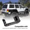 Hobbypark Brass Front Bumper Mount Servo Mounting Bracket Stand Counterweight Compatible with Axial SCX10 II Upgrades 90046 90047 1/10 RC Crawler view 3