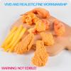 Kids Kitchen Play Food Set,Fake Fried Chicken Legs,Simulated Chicken Wings,Children Kitchen Toy Decoration,Restaurant Window Display Props,Fake Fried Chicken Food Model Set view 4