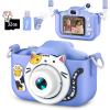 DITUPAN Upgrade Kids Selfie Camera for Boys,Girls Christmas Birthday Festival Gift for Kids,Digital Camera for Toddlers Toys for 3 4 5 6 7 8 9 10 11 12 Year Old view 1