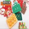 16 Pack Christmas Mini Keychain Set, Christmas Pop It Push Keychain Santa Elk Snowman Christmas Tree Gingerbread Man Keychain for Kids Teens Adults Small Bulks Stuffers Decor Kit view 2
