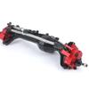 RZXYLRC CNC Aluminum Alloy Front Rear Portal Axle for 1/10 RC Crawler Car Axial Capra 1.9 UTB, Completes Axle Set Upgrades (Red&Black) view 4