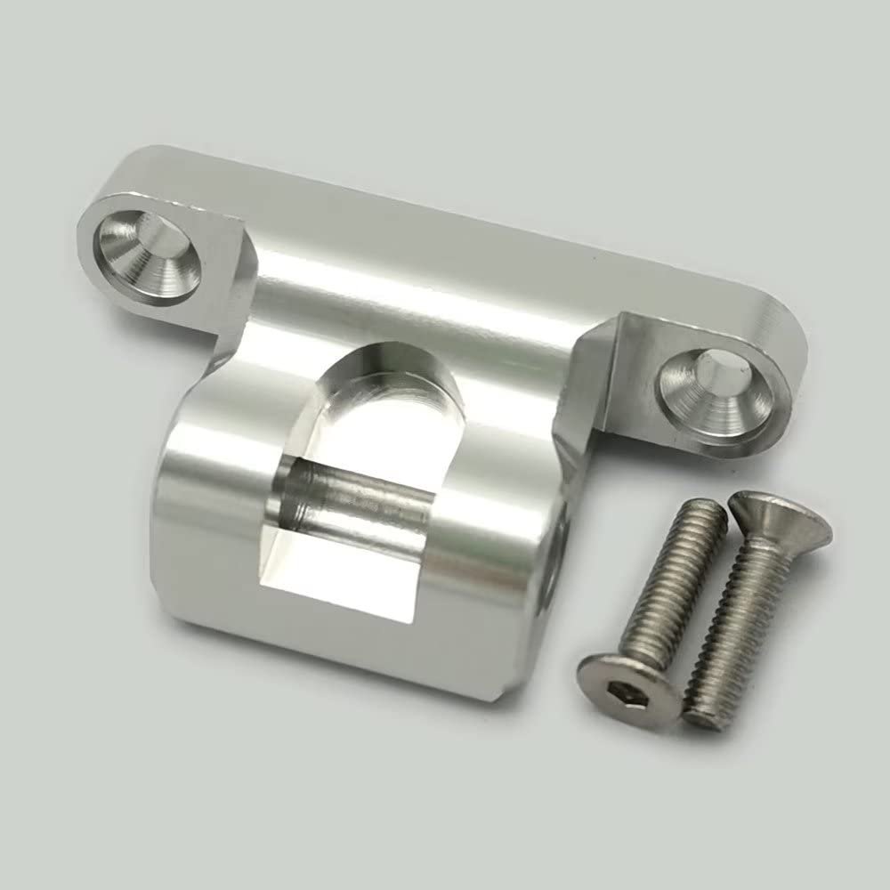 for Arrma Kraton Typhon Talion Limitless AR310427 AR310854 Aluminum Silver Gear Box Rear Brace Wing Mount Holder