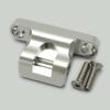for Arrma Kraton Typhon Talion Limitless AR310427 AR310854 Aluminum Silver Gear Box Rear Brace Wing Mount Holder view 1