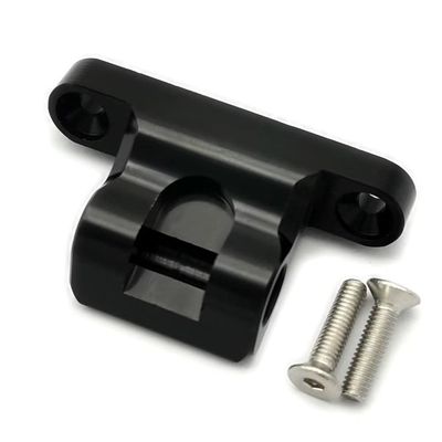 for Arrma Kraton Typhon Talion Limitless AR310427 AR310854 Aluminum Black Gear Box Rear Brace Wing Mount Holder