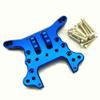 for Arrma 1/5 Kraton Outcast 8s ARA320476 Aluminum Blue Rear Shock Tower Mount view 2