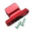 for Arrma Kraton Typhon Talion Limitless AR310427 AR310854 Aluminum Red Gear Box Rear Brace Wing Mount Holder view 2