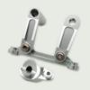 for 1/10 Losi Baja Rey Rock Rey LOS231008 Aluminum Servo Mount Steering Servo Steering Assembly Silver view 1