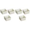6pcs Miniature Storage Baskets for Dollhouse Kitchen Accessories Sundries Basket for Crafts Scene Decoration view 1