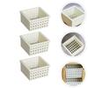 6pcs Miniature Storage Baskets for Dollhouse Kitchen Accessories Sundries Basket for Crafts Scene Decoration view 4