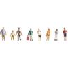 FALLER 151677 HO Scale Tourists - pkg(8) view 1