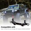 Hobbypark Brass Rear Bumper Mount Servo Mounting Bracket Stand Compatible with 1/10 Axial SCX10 III Upgrades JLU Wrangler view 2
