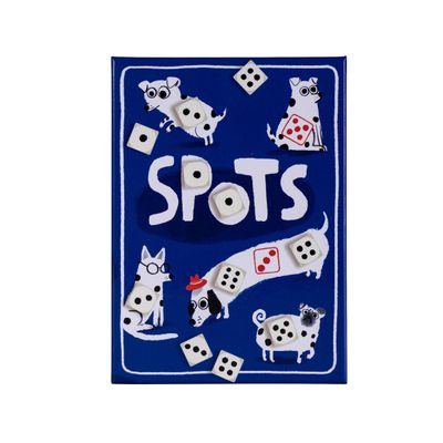 CMYK Spots Dice Game  A Game About Rolling Dice, Pushing Your Luck, and Dogs!