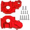 Vgoohobby Auminum Alloy Rear Gear Box Gearbox Housing Compatible with 1/18 Mini-T 2.0 2WD Stadium RC Truck Upgrade Parts (Red) view 2
