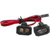 HIRCQOO RC Crawler Bumper Light LED Headlight Spotlight w/Rectangular Cover Compatible with Traxxas TRX-4 Axial SCX10 90046 D90 CC01 Wraith Redcat Gen8 1/10 RC Crawler Car (2Leds) view 2