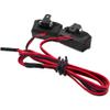 HIRCQOO RC Crawler Bumper Light LED Headlight Spotlight w/Rectangular Cover Compatible with Traxxas TRX-4 Axial SCX10 90046 D90 CC01 Wraith Redcat Gen8 1/10 RC Crawler Car (2Leds) view 3