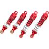 4Pack Vgoohobby Shock Absorber Front Rear Damper Suspension Compatible with 1/18 losi Mini T 2.0 Mini-B 2WD RC Stadium Upgrade Parts (Red) view 3