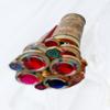 MUSKAN NAUTICAL STORE Brass Kaleidoscope Unique Kaleidoscope for Wheel Kaleidoscope Nautical Gift Full Length :- 7 inch (with Stand) view 3