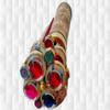 MUSKAN NAUTICAL STORE Brass Kaleidoscope Unique Kaleidoscope for Wheel Kaleidoscope Nautical Gift Full Length :- 7 inch (with Stand) view 4