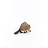 Schleich Wild Life, North American Woodland Wild Animal Toys for Kids, Beaver Toy Figurine view 4