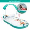 Aqua Oversized Paradise Pool Float Lounge with Adjustable UPF50 CanopyAQUA Oversized Paradise Pool Float Lounge with Adjustable UPF50 Canopy view 3