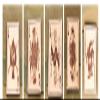 Complete Set KM Tactical Leather Playing Card Patch view 1