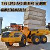 ZRYYWAN 1/20 Large 23IN Electric Remote Control Dump Truck A40G, 2.4G Simulated Acoustic-Optical RC Engineering Vehicle Model Transport Vehicle, 6-Wheel Lifting Bucket Construction Truck view 3
