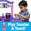 American Plastic Toys Bakers Kitchen Playset, Realistic Light-Up Burner with Fun Boiling Sounds, 22 Play Kitchen Accessories, Chef Role Play Encourages Imagination, Ages 3+ (11711) view 3