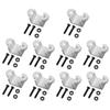 FEICHAO 10pcs Mini Motor Mount Set N20 Gear Motor Mounting Bracket for Motor RC Drone Model Part view 1