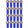 M4 Metal Rod Ends Ball Joint Aluminum Tie/Push Rod Ends Steel Ball for 1:10 Axial SCX10 Tamiya Truck RC Crawler Parts (Color : Blue 20PCS) view 1