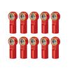 M4 Metal Rod Ends Ball Joint Aluminum Tie/Push Rod Ends Steel Ball for 1:10 Axial SCX10 Tamiya Truck RC Crawler Parts (Color : Blue 20PCS) view 2