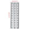 1Pair Metal Sand Ladder Recovery Board 38x120mm for 1/10 RC Crawler Axial SCX10 Traxxas TRX4 Tamiya CC01 Parts ( Color : Sliver 1Pair ) view 1