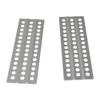 1Pair Metal Sand Ladder Recovery Board 38x120mm for 1/10 RC Crawler Axial SCX10 Traxxas TRX4 Tamiya CC01 Parts ( Color : Sliver 1Pair ) view 2