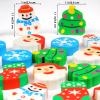 40 Pcs Large Christmas Erasers Bulk Christmas Tree Santa Snowman Snowflake Eraser Assortment Big Novelty Eraser Desk Pets for Party Favors Homework Rewards view 2