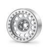 2.2" Beadlock Wheel Rim Hub for Axial SCX10 D90 Wraith Traxxas TRX4 1/10 RC Crawler Car Wheels Tires Upgrade Accessories (Color : Silver 1PCS) view 1