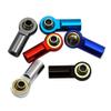 5PCS M3 Rod Ends Ball Joint Aluminum Alloy Ball End for Axial SCX10 90046 D90 D110 CC01 1/10 RC Crawler Car Upgrade Part (Color : Red) view 3