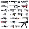 MOOXI 23Pcs Space Wars Minifigs Camouflage Version Weapon Pack Set,Compatible with Most Brand Mini People view 1