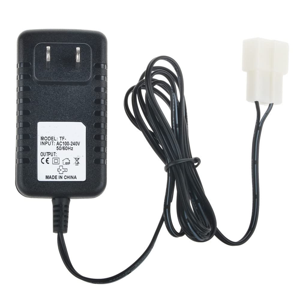 J-ZMQER Charger AC Adapter Compatible with KIDTRAX Teenage Mutant Ninja Turtles KT1221WM Party Wagon