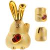 DECHOUS Piggy Bank Adorable Bunny Container Boys and Girls Money Jar for Desktop Decor Zodiac Year Saving Pot for Birthdays Festivals view 4
