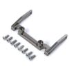 RC Car Front Bumper Mount Metal Alloy Electronic Box Beam for 1/10 RC Crawler Axial SCX10 CC01 F350 D90 Upgrade Parts ( Color : Titanium ) view 1