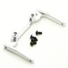 RC Car Front Bumper Mount Metal Alloy Electronic Box Beam for 1/10 RC Crawler Axial SCX10 CC01 F350 D90 Upgrade Parts ( Color : Silver ) view 1