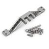 Front & Rear Axle 4 Linkage Link Mount Kit Axle Convert to 4 Link Rig for 1/10 Axial SCX10 RC Crawler Car Upgrade Parts (Color : Titanium-Rear) view 1