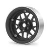 2.2" Beadlock Wheel Rims 25mm Width Metal Wheel Hub for Axial Wraith 90018 1/10 RC Crawler Car Wheel Tires Parts ( Color : 1PCS ) view 2