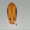 Kidrobot Lore of The Labbits Eye of Horus Orange 1.5" Vinyl Figure Mini Series Frank Kozik view 3